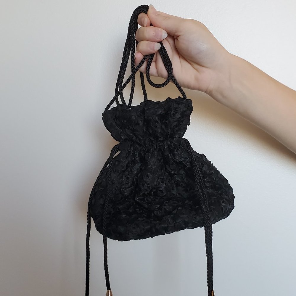 Carolyne Barton Drawstring Evening Bag